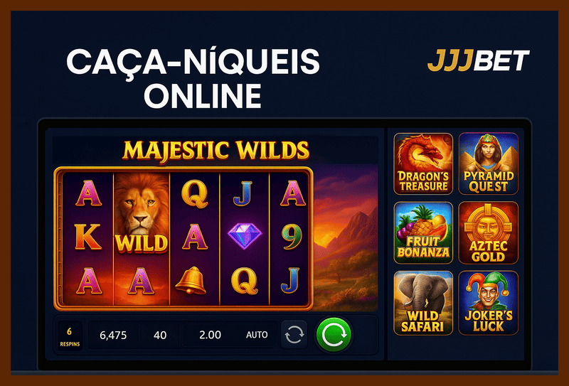 Jogos de Slot no Casino Online JJJBET